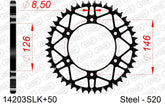Corona AFAM 14203SLK+50 in acciaio passo 520 SUZUKI RM-Z 250 2019  -2022